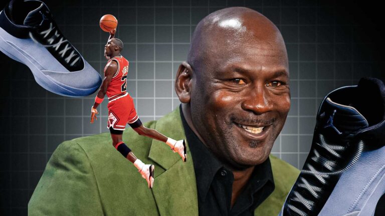 Official view of the 40th Sneaker Michael Jordan, the air Jordan 40