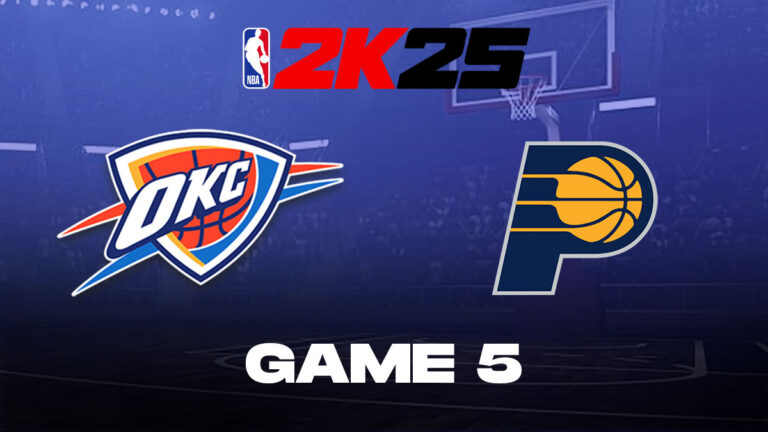 Paces vs. Thunder game 5 results according to NBA 2K25