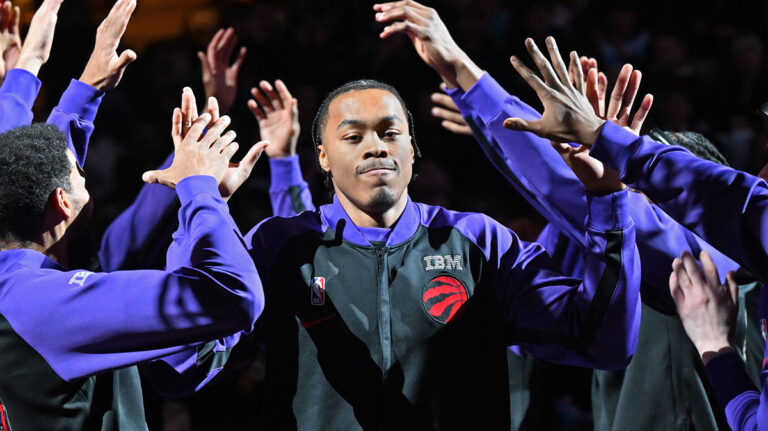 Scottie Barnes responds to bold hard pk subbanova