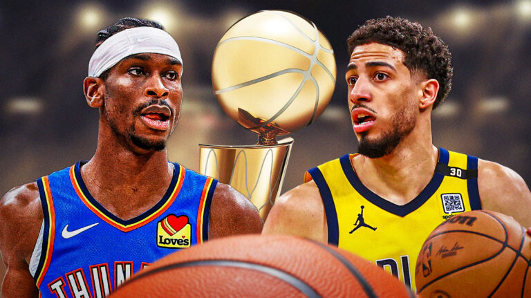 Shai Gilgeous-Alexander, Tires Haliburton who hugged the moment in front of the game 7