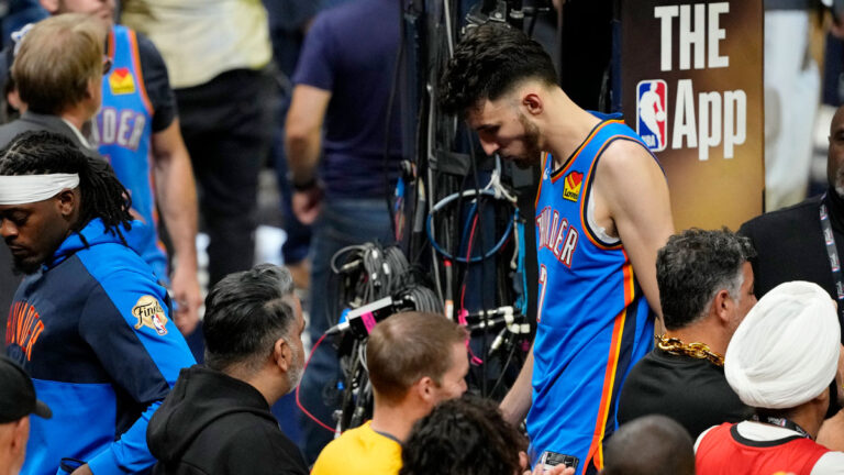 Chet Holmgren makes a promise after a 4-point night in the game 6 vs. Pacens