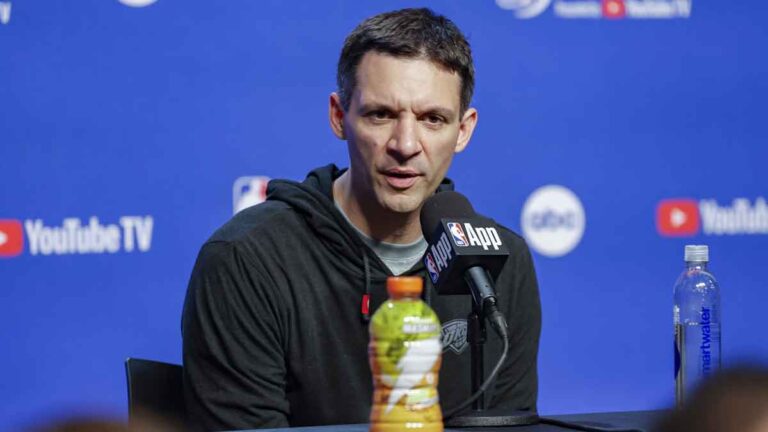 Mark Daigneault interrupts the silence on the game 1 Loss to Peigrara