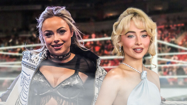 Liv Morgan Recreatis Sabrina Carpenter’s new album cover