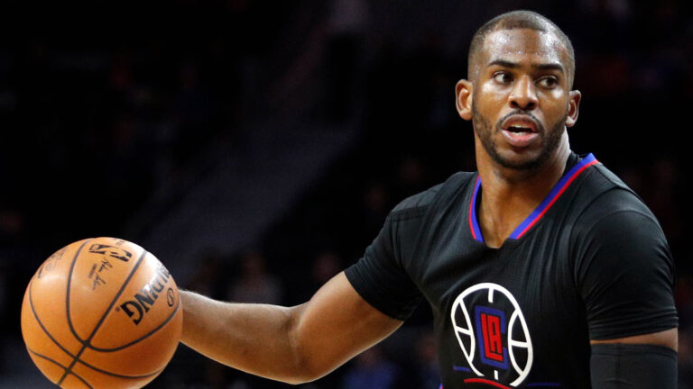 La Chris Paul signs drawings “Nursing home” Kendrick Perkins