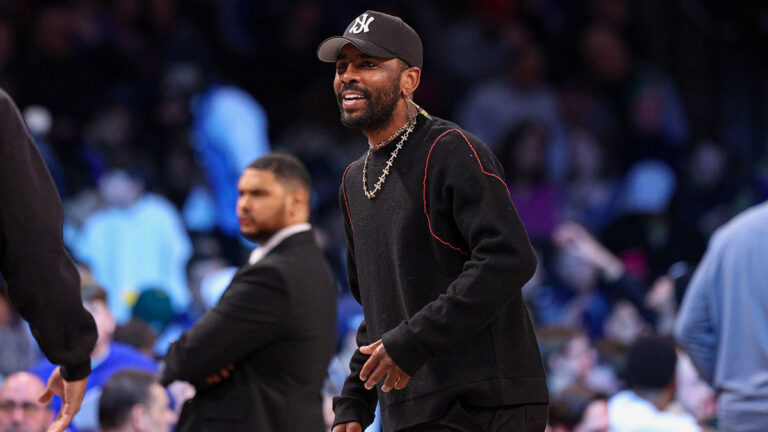 Kirie Irving adds hype of Cooper Flagg vs. Bronny James