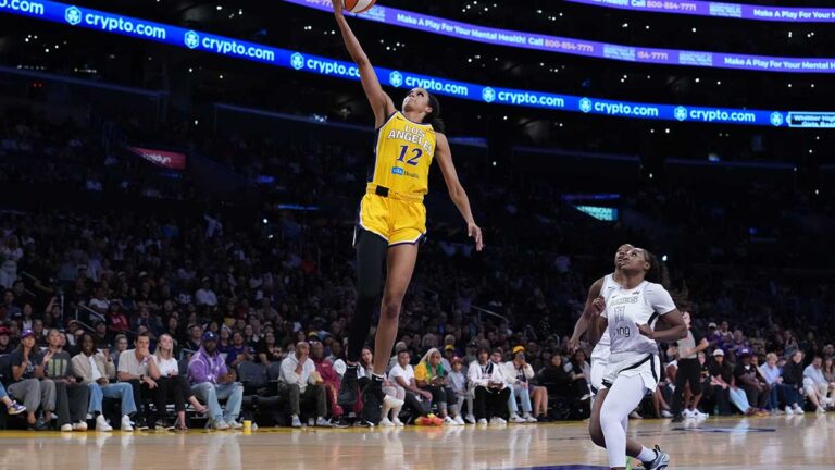 Rae Burrell dropped an honest estimate at Big Game vs. Aces