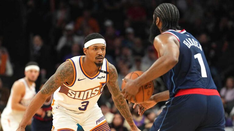 James Harden was detected on Bradley Beal