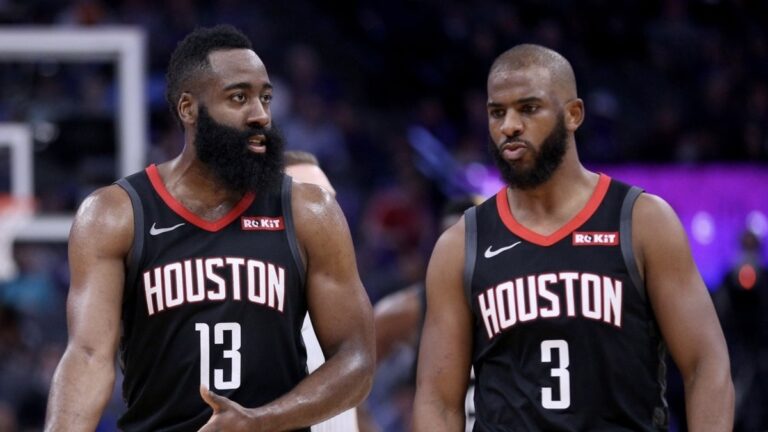 Chris Paul opens in reference to James Harden