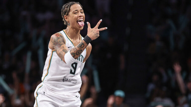 Natasha Cloud earns a fireart reaction from Ja Moranta