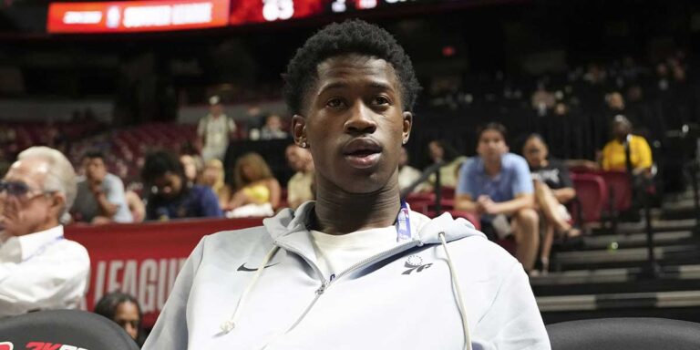 VJ Edgecombe Win Cooper Flagg in Skill Challenge at halftime