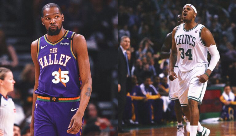 Paul Pierce reacts to LeBron, calling “the best clean shooter” ever