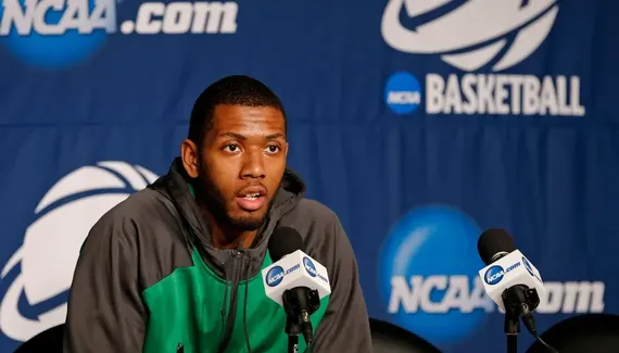 Mike Moser and Chase Buford arrive on Nugget Bench