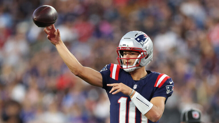 Drake Maya, the offense has another brutal day in practice