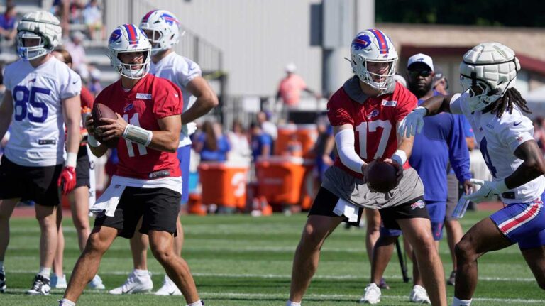 Josh Allen on James Cook’s practice returns in the middle of a contract of contract