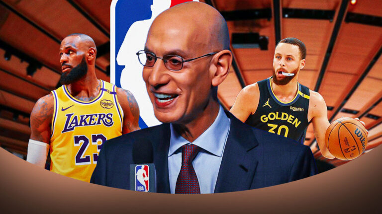 LeBron James, Stephen Curry Face on the NBA headings discussing the observation schedule