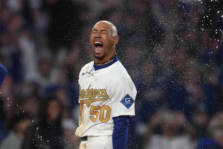 Mookie Betts shouts on Brianna’s wife after 3 RBI Game vs. Blue Jais