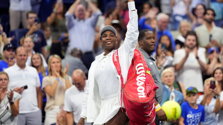 Emotional Venus Williams speaks after a failed upset offer