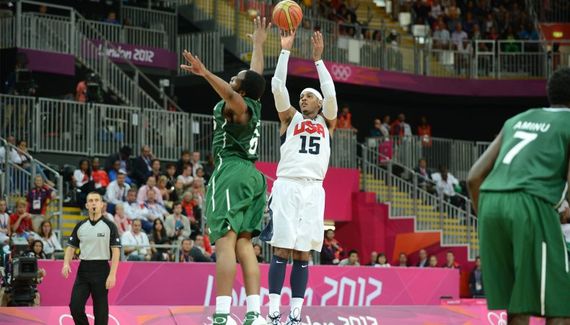 The day Carmelo Anthony and the US team caught fire