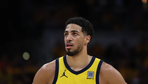 Tires Haliburton will soon remove protective boot