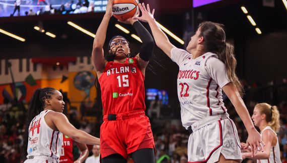 Allisha Gray and Briona Jones Master the Mystique