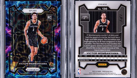 Giannis Antetokounpus wants their Rookie card from Victor Vembania