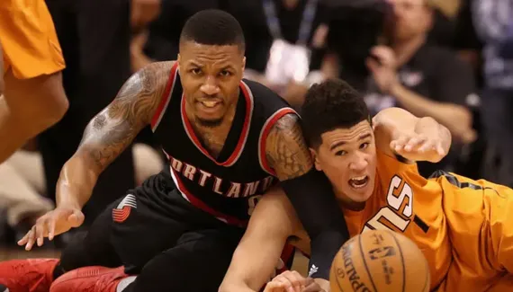 Damian Lillard rents Loyalty Devin Booker in the Sun