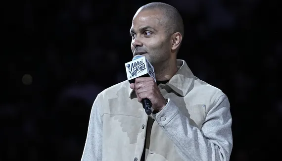 Toni Parker points to Career Coach!