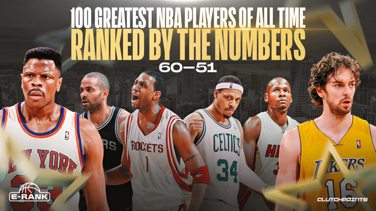 100 largest NBA players all time, ranked by numbers: 60-51