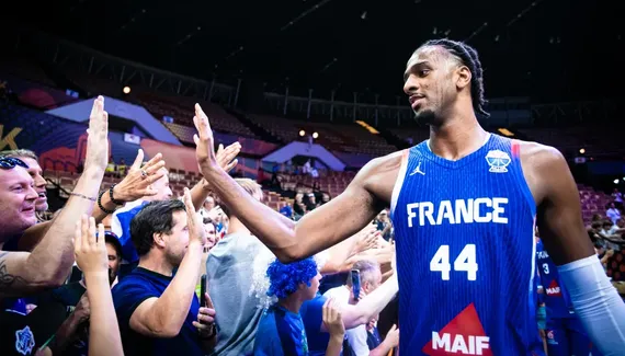 The end of the euros for Alexandre Sarr!