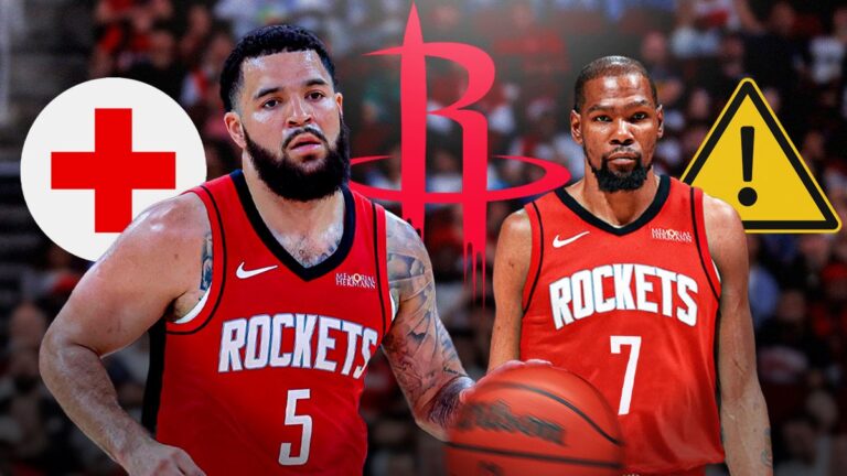 Fred VanVleet injury to the injury to Kevin Durant’s rocket rocket before it starts