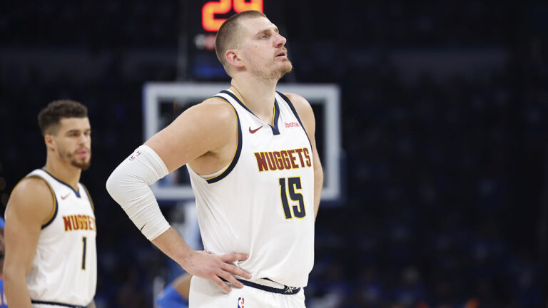 Nikola Jokic, Serbia An upset Lauri Markanen, Finland