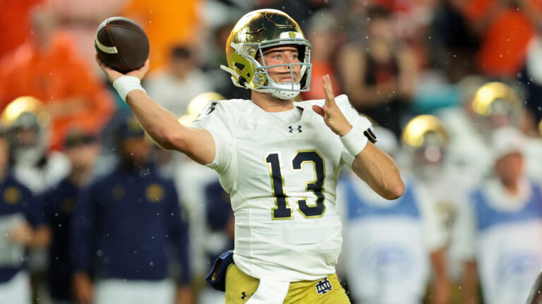 Marcus Freeman is a hard large CJ CARR