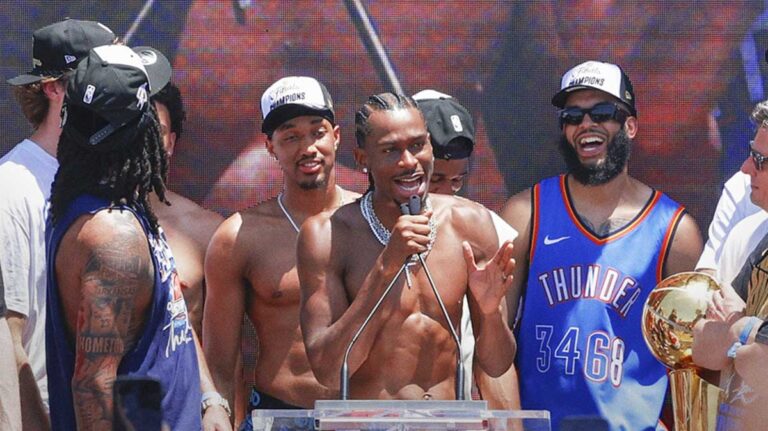 Watch Marshavn Linch Absolutely Mesar SGA’s name