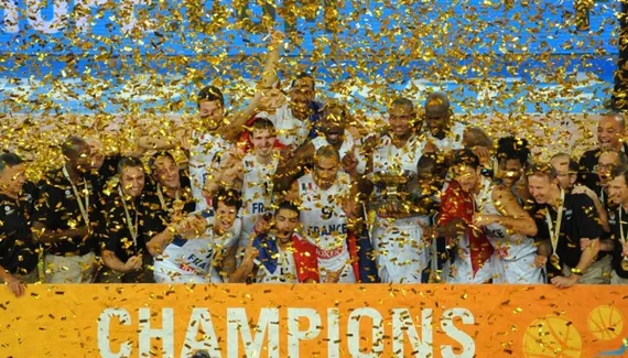 22. September 2013 year, the French team went to the roof of Europe