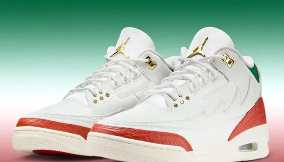 Air Jordan 3 “El Vuelo” celebrates the independence of Mexico