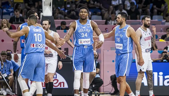 Giannis Antetokounpus also became an emotional leader of Greece
