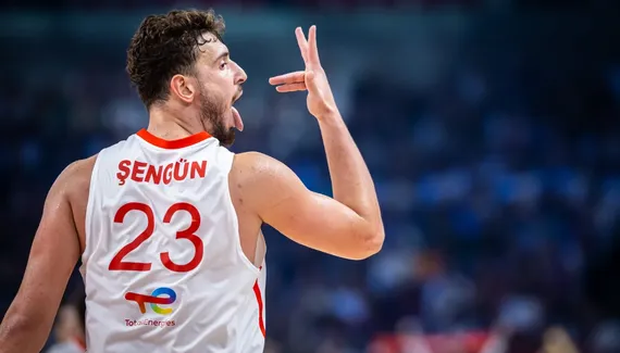 Turkey Alperen Sengun won her top duel against Serbia