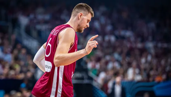 KristaS Porzingis expects a real fight against Lithuania