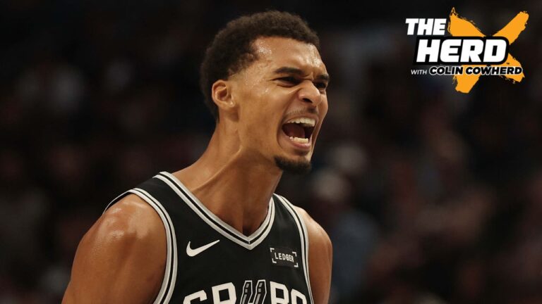 Victor Wembanyama scored 40 against the Mavs on opening night, is he ready to dominate? | The Herd