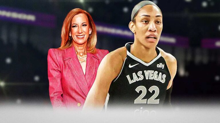 Aces’ A’ja Wilson has an invaluable reaction to the Camion Cathy Engelbert Gettion Boos