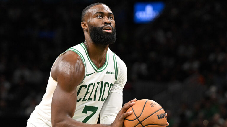 Jaylen Brown dropping the mic will make Nico Harrison grin