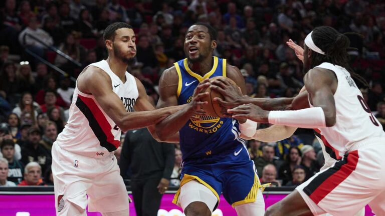 Jonathan Kuminga ejected from Blazers Game After Gesture in Ref