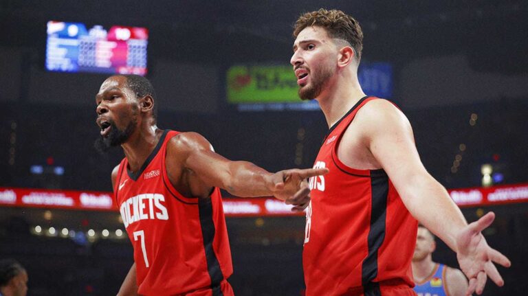 The Rockets’ jumbo lineup almost humiliates the Thunder, but there’s an 82-game problem