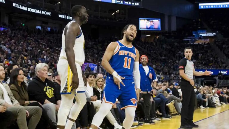 Draymond Green destroys the Knicks’ title hopes with a fierce move