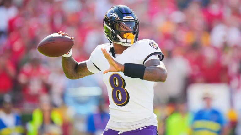 Lamar Jackson’s immediate reaction to returning from injury and crushing the Dolphins