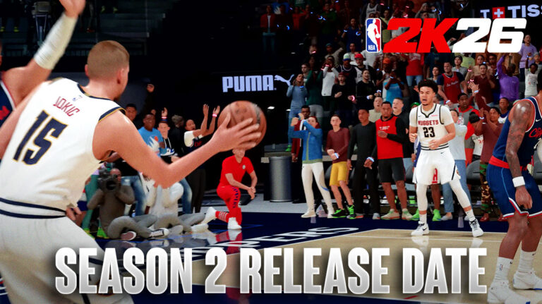 NBA 2K26 Season 2 date of release and patches