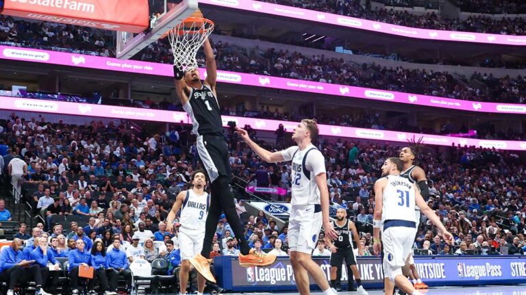 Spurs’ Victor Wembaniama explains what caused the huge jump from his rookie year