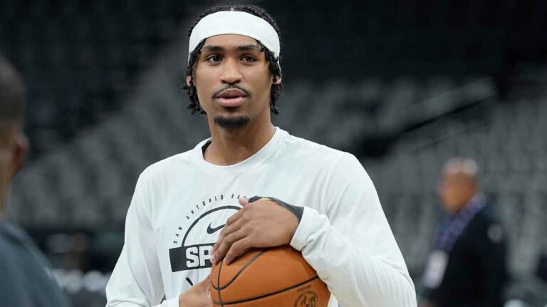 Watch Dylan Harper first pre-season bucket