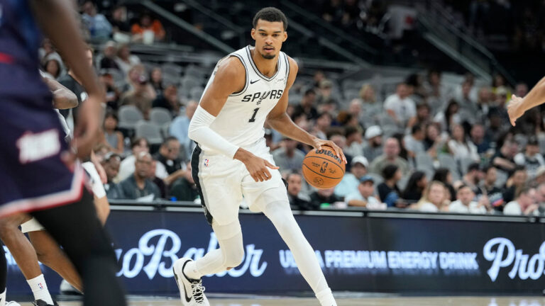 Victor Vembabayama names of her all the time of the NBA starting five