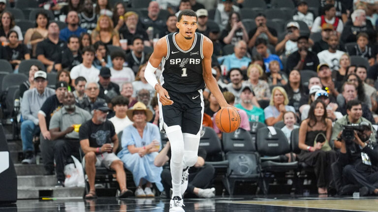 The slo-mo footage of Victor Vembanyama’s handle doesn’t look real